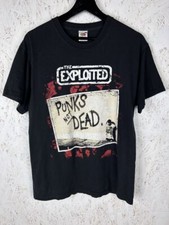 Camiseta unissex preta The Exploited Punks Not Dead Band reimpressão P-5XL KH10373, usado comprar usado  Enviando para Brazil