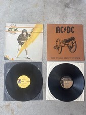 AC/DC 2X 1ST EDITION VINYL LP LOT HIGH VOLTAGE VG+ YELLOW LABEL FOR THOSE ABOUT, usado comprar usado  Enviando para Brazil