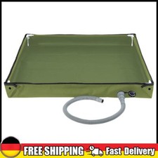 Tragbare Duschwanne mit Ablaufschlauch Faltbare Duschtasse für Camping (grün) comprar usado  Enviando para Brazil