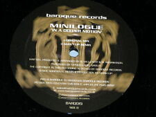 Minilogue ‎– In A Deeper Motion TRANCE 12" Baroque Records (Mash Up Remix)  comprar usado  Enviando para Brazil
