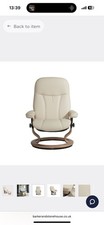Ekornes stressless leather for sale  NANTWICH