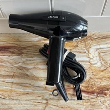 Elchim 2001 Secador de Cabelo Profissional Salão Turbo-Alta Pressão Preto Fabricado na Itália comprar usado  Enviando para Brazil