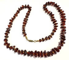 Vintage bernsteinkette kette gebraucht kaufen  Bochum