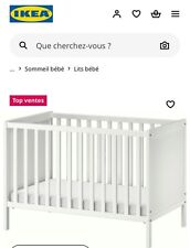 Lit bébé matelas d'occasion  Noisy-le-Grand