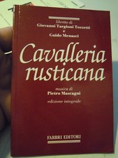 Libretto cavalleria rusticana usato  Albenga