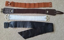 Lot wide belts for sale  York