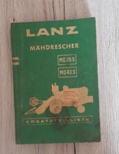 Riginal ersatzteilliste lanz gebraucht kaufen  Zeiskam