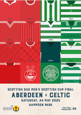 Scottish cup final for sale  LONDON