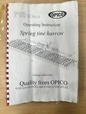 Opico spring tine for sale  CARLISLE