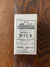 Rare vintage aladdin for sale  NEWMARKET