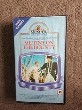 Mutiny bounty vhs for sale  CANNOCK