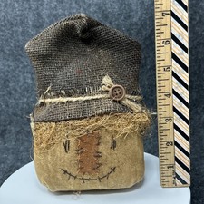 Usado, Prateleira de cabeça de espantalho feita à mão exclusiva decoração primitiva outono fazenda comprar usado Usado, Prateleira de cabeça de espantalho feita à mão exclusiva decoração primitiva outono fazenda comprar usado  Enviando para Brazil