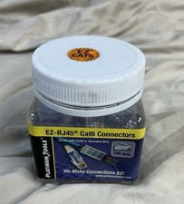 (89 peças) Platinum Tools 202010J EZ-RJ45 Cat6+ conectores contatos banhados a ouro comprar usado  Enviando para Brazil
