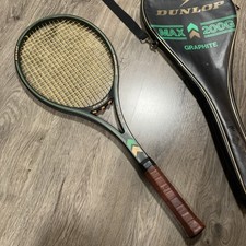 Raquete Dunlop Max 200G injeção de grafite vintage com tampa comprar usado  Enviando para Brazil