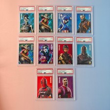 FORTNITE PANINI LOT OF 10 CARDS 2019 CRYSTAL SHARD/HOLOFOIL ITALY VERS GRADES(4) comprar usado  Enviando para Brazil