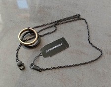 Emporio armani necklace for sale  HULL