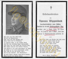 Sterbebild gebirgsjäger südf d'occasion  Réville