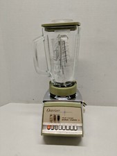 Jarro de vidro vintage Osterizer Pulse Matic 16 liquidificador base cromada completa, usado comprar usado  Enviando para Brazil