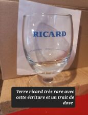 Verre ricard rare d'occasion  Le Longeron