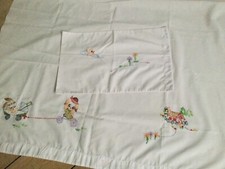 Vintage delicately embroidered for sale  WITHERNSEA