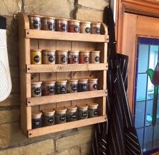 Rustic wooden spice for sale  ABERTILLERY