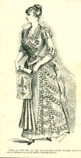 Gravure ancienne 1883 d'occasion  France