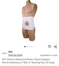 OTC Ostomia Abdominal Fichário Apoio ao Estoma Hérnia Colostomo 9Cintos 4Almofada de Abertura 2XL comprar usado OTC Ostomia Abdominal Fichário Apoio ao Estoma Hérnia Colostomo 9Cintos 4Almofada de Abertura 2XL comprar usado  Enviando para Brazil