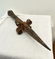 Âncora francesa antiga de 1800 ferro forjado à mão Black Smith 14"" comprar usado  Enviando para Brazil