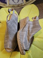 Kaleidoscope wedge shoes for sale  BIRMINGHAM