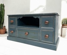 Vintage painted blue for sale  BURTON-ON-TRENT
