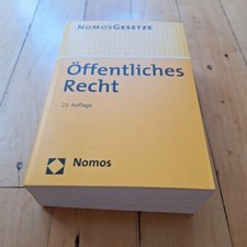 Nomos gesetze öffentliches gebraucht kaufen  Düsseldorf