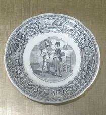 Ancienne assiette devinette. d'occasion  Saint-Memmie