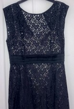 Robe dentelle noire d'occasion  Rouxmesnil-Bouteilles