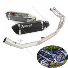 Para Yamaha Tenere 700 XTZ07 2019-2025 Sistema de Escape Completo Cabeça Silenciador Ponta comprar usado  Enviando para Brazil