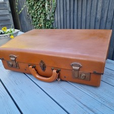 Vintage tan leather for sale  NORWICH