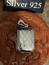 Solid silver rectangle for sale  BRIGHTON