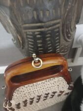 Sac vintage paille d'occasion  Béziers