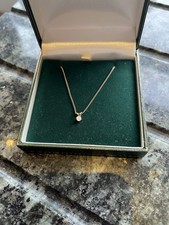 Diamond solitaire 9ct for sale  THIRSK