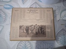 1917 almanach calendrier d'occasion  Quettreville-sur-Sienne