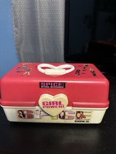 Spice Girls Caboodle Girl Power Lancheira Vintage Caixa de Maquiagem Rosa com Espelho comprar usado  Enviando para Brazil