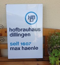 Brauerei hofbrauhaus dillingen gebraucht kaufen  Teising