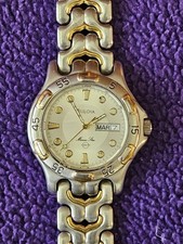RELÓGIO MASCULINO BOLOVA MARINE STAR - 100m - INOÇO INOXIDÁVEL - PRECISA DE BATERIA comprar usado  Enviando para Brazil