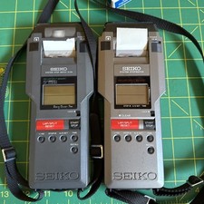 SEIKO System Stop Watch S129 & S149 memória de volta/dividida com impressora integrada 4 PEÇAS comprar usado  Enviando para Brazil