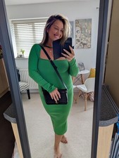 Zaraz green dress for sale  NOTTINGHAM