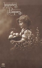 Joyeuses paques enfant d'occasion  Vasles