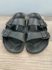 Birkenstock black sliders for sale  BRISTOL