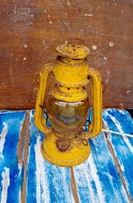 Antica Lanterna A Petrolio Gialla Originale  comprar usado  Enviando para Brazil