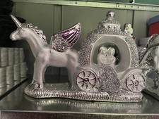 Silver crushed diamond for sale  BRISTOL