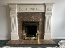 Marble fireplace surround for sale  ROCHDALE