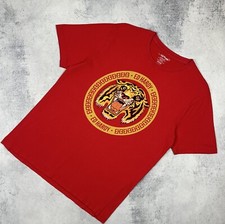 Camiseta masculina Ed Hardy Tiger grande logotipo manga curta vermelha tamanho médio streetwear Y2K comprar usado  Enviando para Brazil